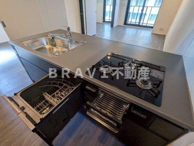 コンフォリア・リヴ谷町四丁目 BRAVI不動産のキッチン