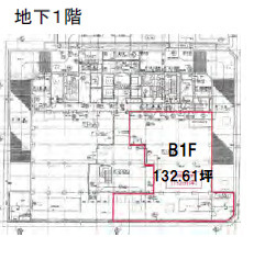クラボウアネックスビルの区画図