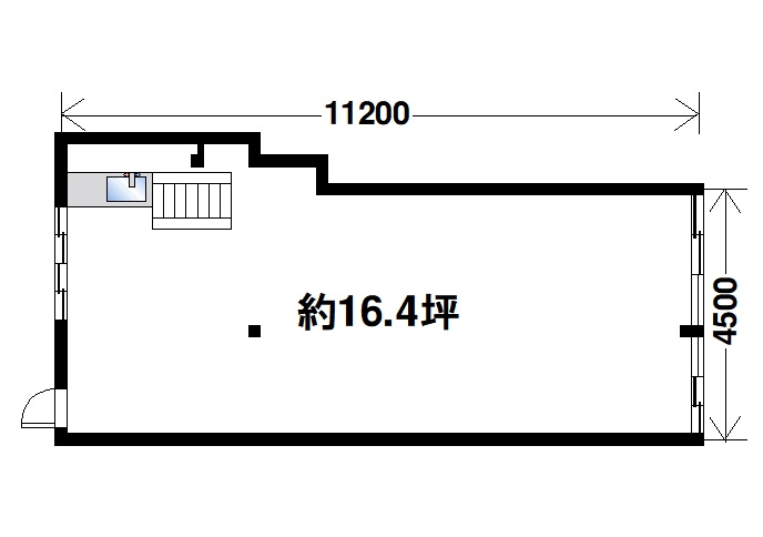奈良事務機本社ビルAの間取り
