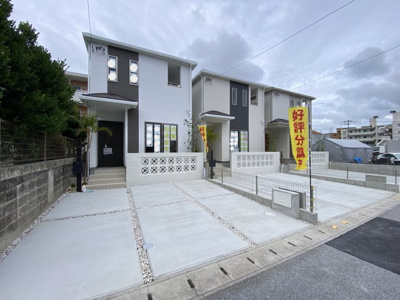 【外観】 | 豊見城市豊見城Ⅱ（全5棟）A号棟 | A号棟　並列駐車2台可♪