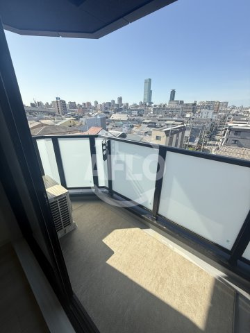 M-City天王寺のバルコニー|M-City天王寺　バルコニー