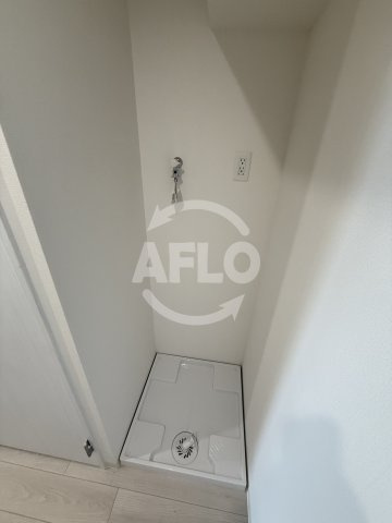 M-City天王寺の洗面所|M-City天王寺　室内洗濯機置場