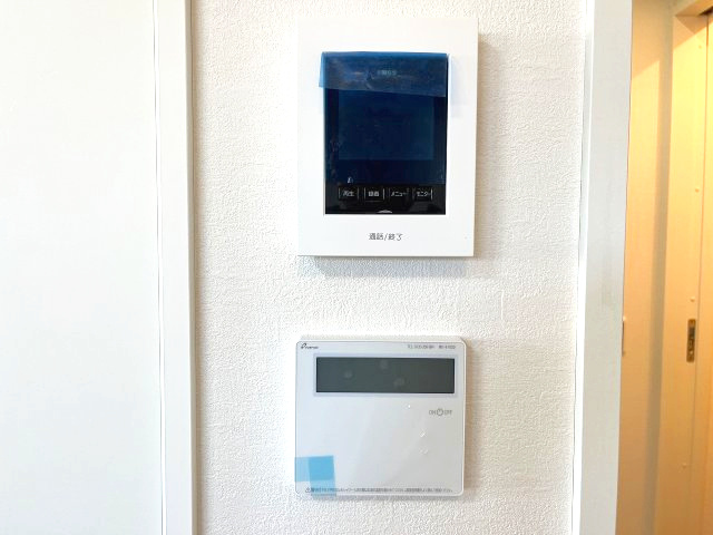 熱田区五番町2期　新築戸建　1号棟のセキュリティ|防犯性の高いTVモニター付きインターホン！
急な来客やお子様一人でのお留守番にも安心していただけます！
