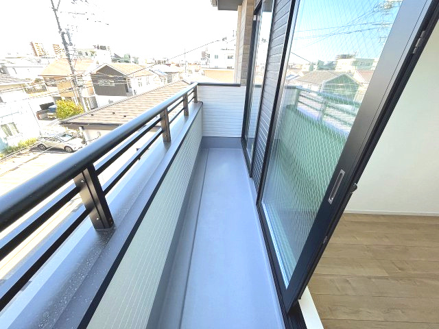 熱田区五番町2期　新築戸建　1号棟のバルコニー|バルコニー　ご都合のよろしい日時に現地をご案内させて頂きます！是非、お問い合わせお待ちしております!!