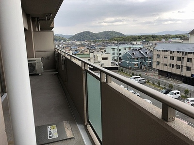 【その他】 | サーパス和歌山駅前 | バルコニーからの眺望　※前回募集時／２０１８年４月の写真
