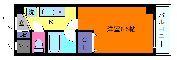 大栄・ラメールの間取り