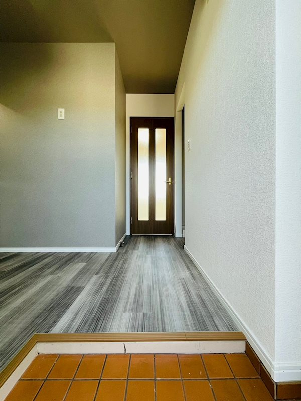 リヴィエるアビテの玄関