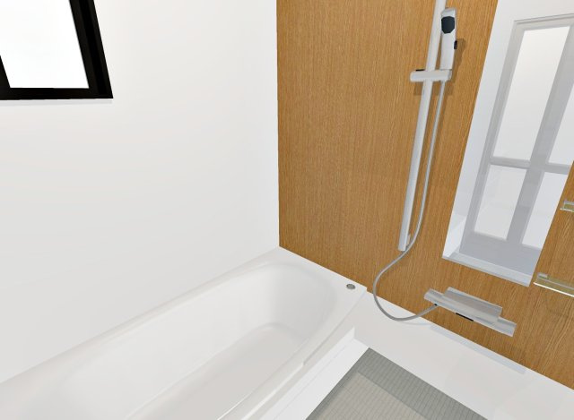 安満西の町　メインプラン　建築条件付き土地の完成予想図