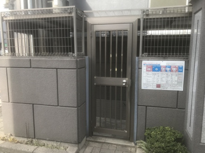 【その他共用部分】 | リビエール住吉 | ごみ置き場は敷地内にございます