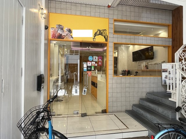 大阪市中央区南船場４丁目の店舗一部の外観