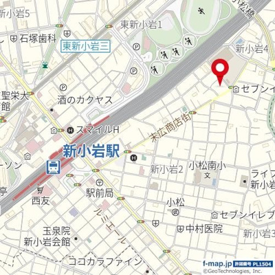 【地図】 | ピオーネ新小岩