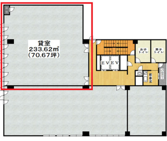 【間取り】 | フェニックス内本町ビル | フェニックス内本町ビル　間取り