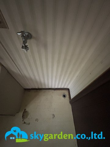 平塚市土屋　中古戸建のランドリースペース