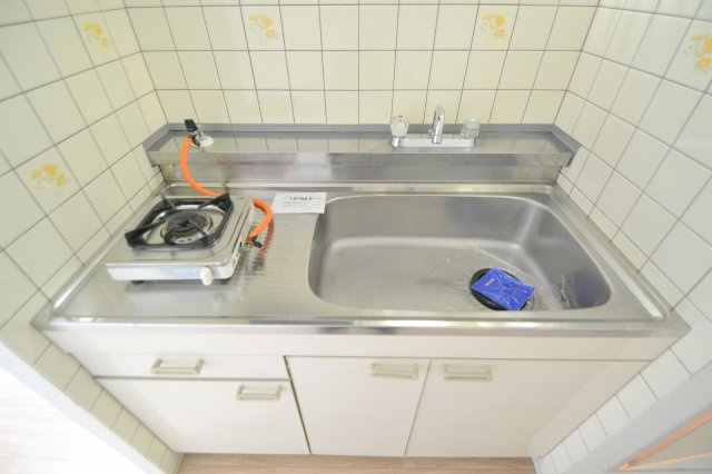 田中興産本社ビルのキッチン