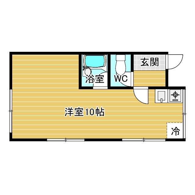 Nakamuraマンションの間取り