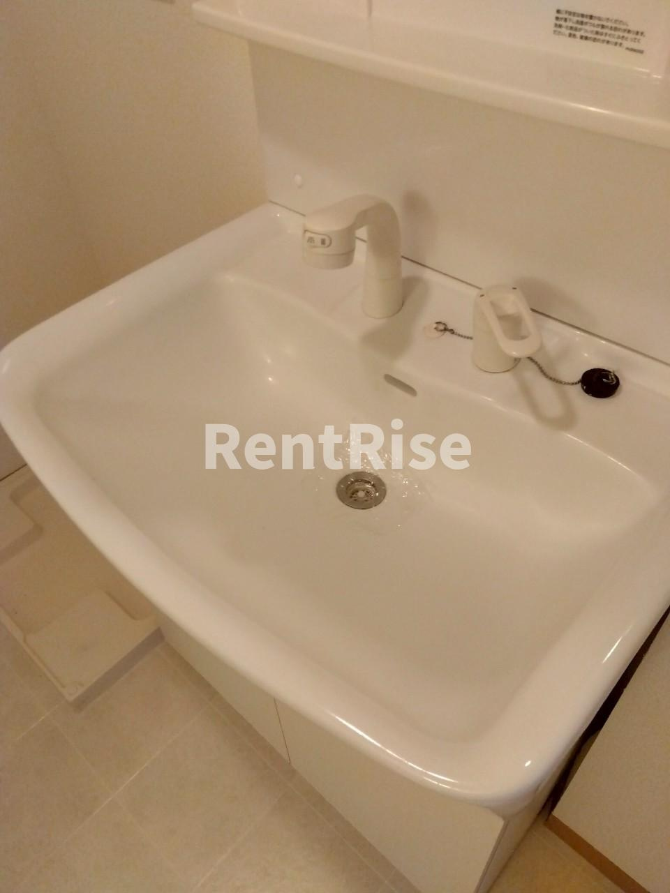 ハイツオレンジAの洗面所