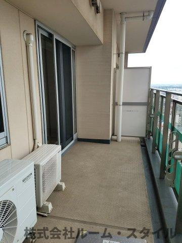 パークシティ武蔵小杉ミッドスカイタワーのバルコニー|10.17㎡バルコニー