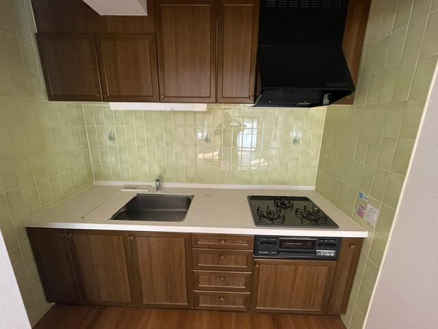 川崎市多摩区三田１丁目の賃貸マンションのキッチン