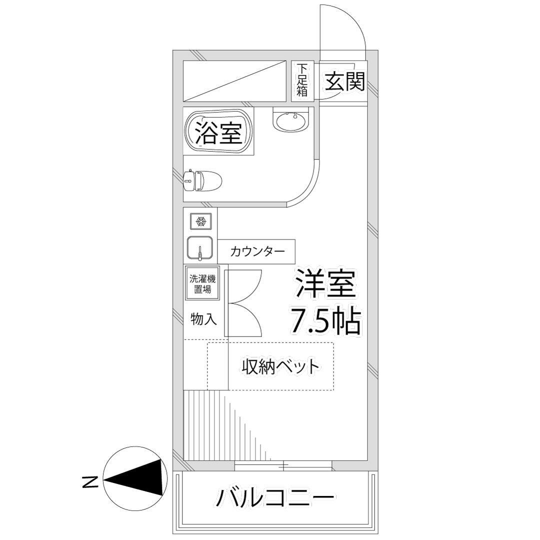 ラ・パルフェ・ド・アフェールの間取り