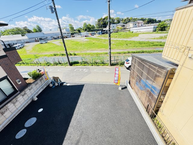 松戸市河原塚新築戸建（河原塚第12）の展望|バルコニーより道路側眺望