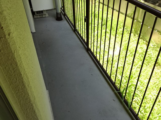 グリーンハイツ北平野のバルコニー