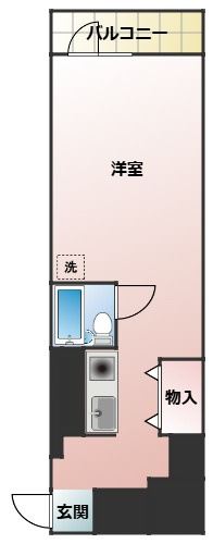 リレント日本橋の間取り