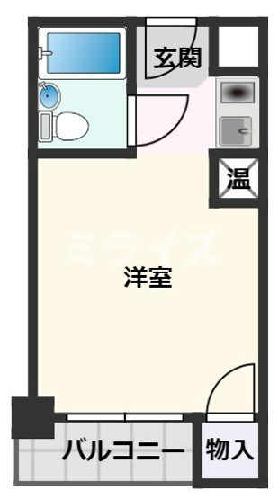 【間取り】 | ビスタ泉町
