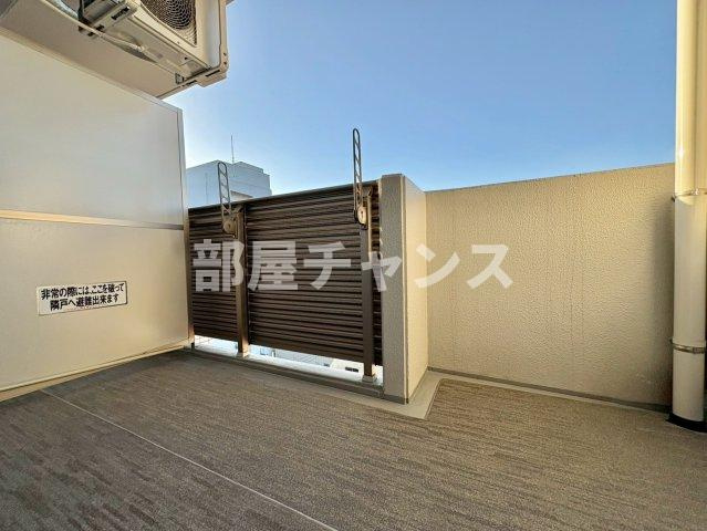 パークフラッツ金山のバルコニー