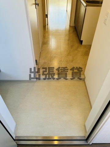 ジュール亀島の玄関