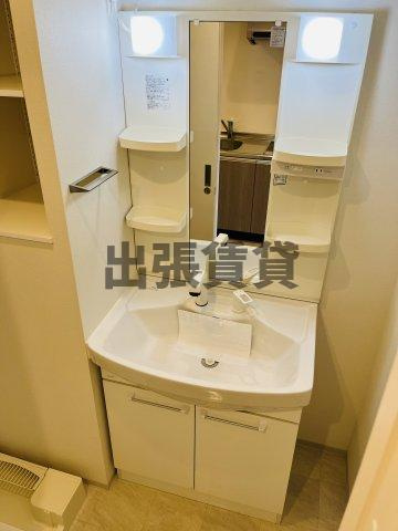 ジュール亀島の洗面所