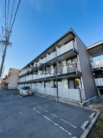 家具家電付き！レオパレスアビタシオンⅡの外観