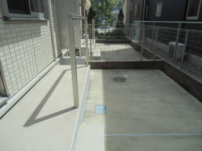 【バルコニー】 | ガーネット Ⅰ | 専用庭