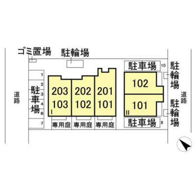 【区画図】 | ガーネット Ⅰ