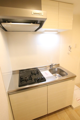 2口ガスコンロ付きキッチン