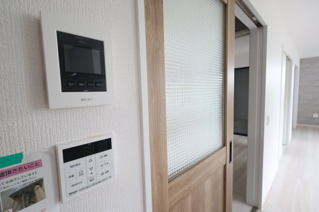 《仲介手数料無料》北区別所町13-14新築一戸建てリガーレのセキュリティ|撮影日 2025年9月4日 13:30 曇り