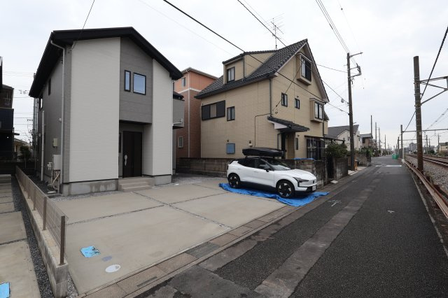 【外観】 | 《仲介手数料無料》北区別所町13-14(2号棟)新築一戸建てリガーレ | 撮影日 2025年9月4日 13:30 曇り