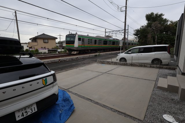 【外観】 | 《仲介手数料無料》北区別所町13-14(2号棟)新築一戸建てリガーレ | 撮影日 2025年9月4日 13:30 曇り