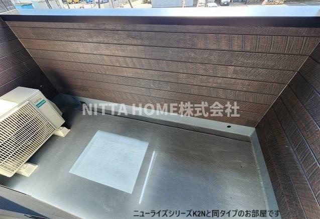 ハーモニー福知山　Ｄ棟のバルコニー|【イメージ写真】バルコニーがついています＊