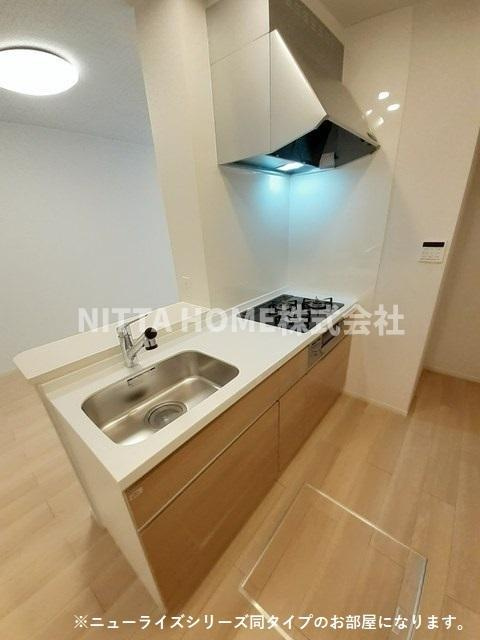 ハーモニー福知山　Ａ棟のキッチン|【イメージ写真】カウンターキッチンを設置します○