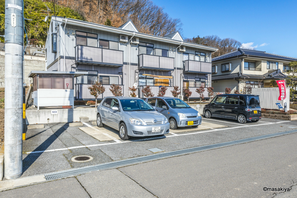 アメニティー大井の外観|駐車場