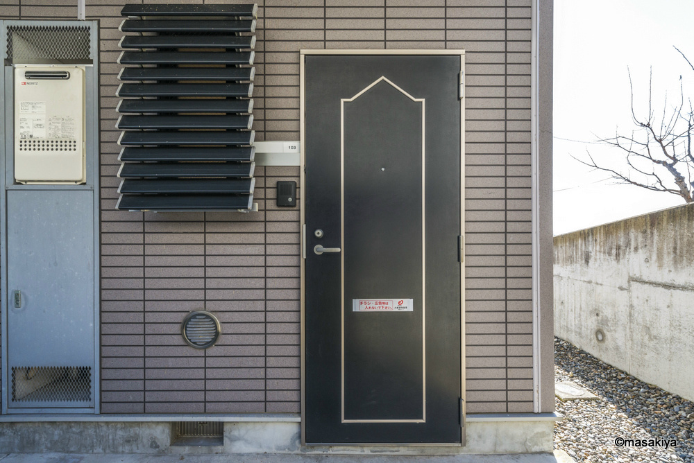 アメニティー大井の外観|玄関