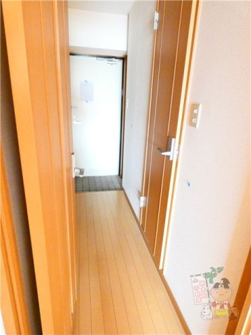 シオン北長瀬の玄関