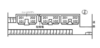 【区画図】 | エスパディ B棟