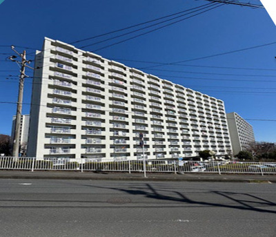 【外観】 | 東建座間ハイツ4号棟西館　３階3LDKリフォーム済み【仲介手数料無料】