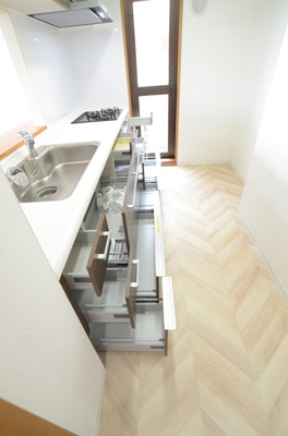 【キッチン】 | グリーンビレッジひばりが丘　６階2LDKリフォーム済み【仲介手数料無料】