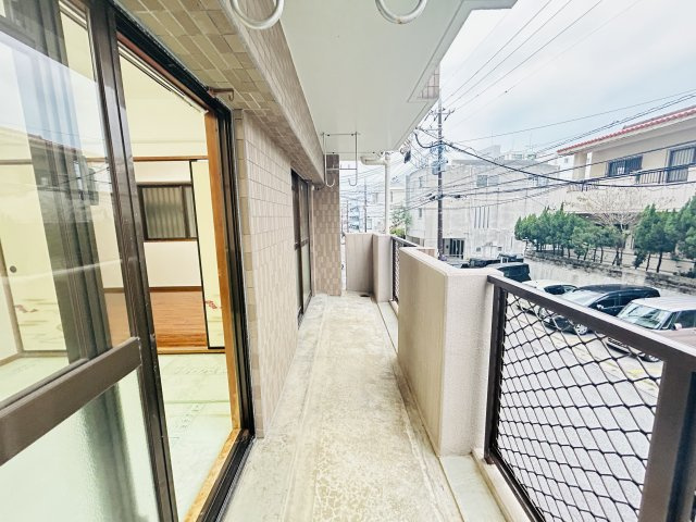 〇ネクスコート旭のバルコニー