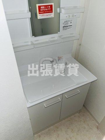 仲介手数料0円！THE RESIDENCE SHINSAKAEの洗面所