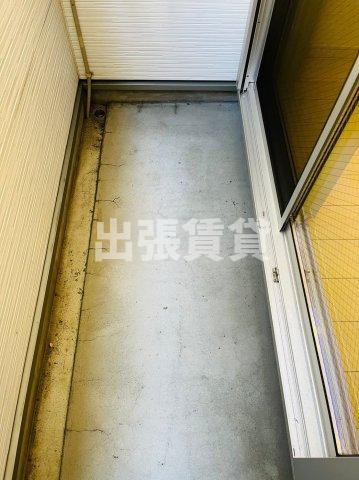 仲介手数料0！！僚蘭舎のバルコニー