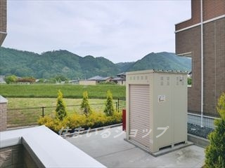安芸高田市吉田町常友のアパートの展望|募集のお部屋からの眺望です！