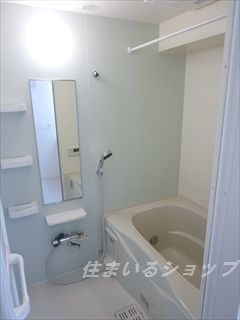 安芸高田市吉田町常友のアパートの浴室|追い焚き・浴室暖房乾燥機あり